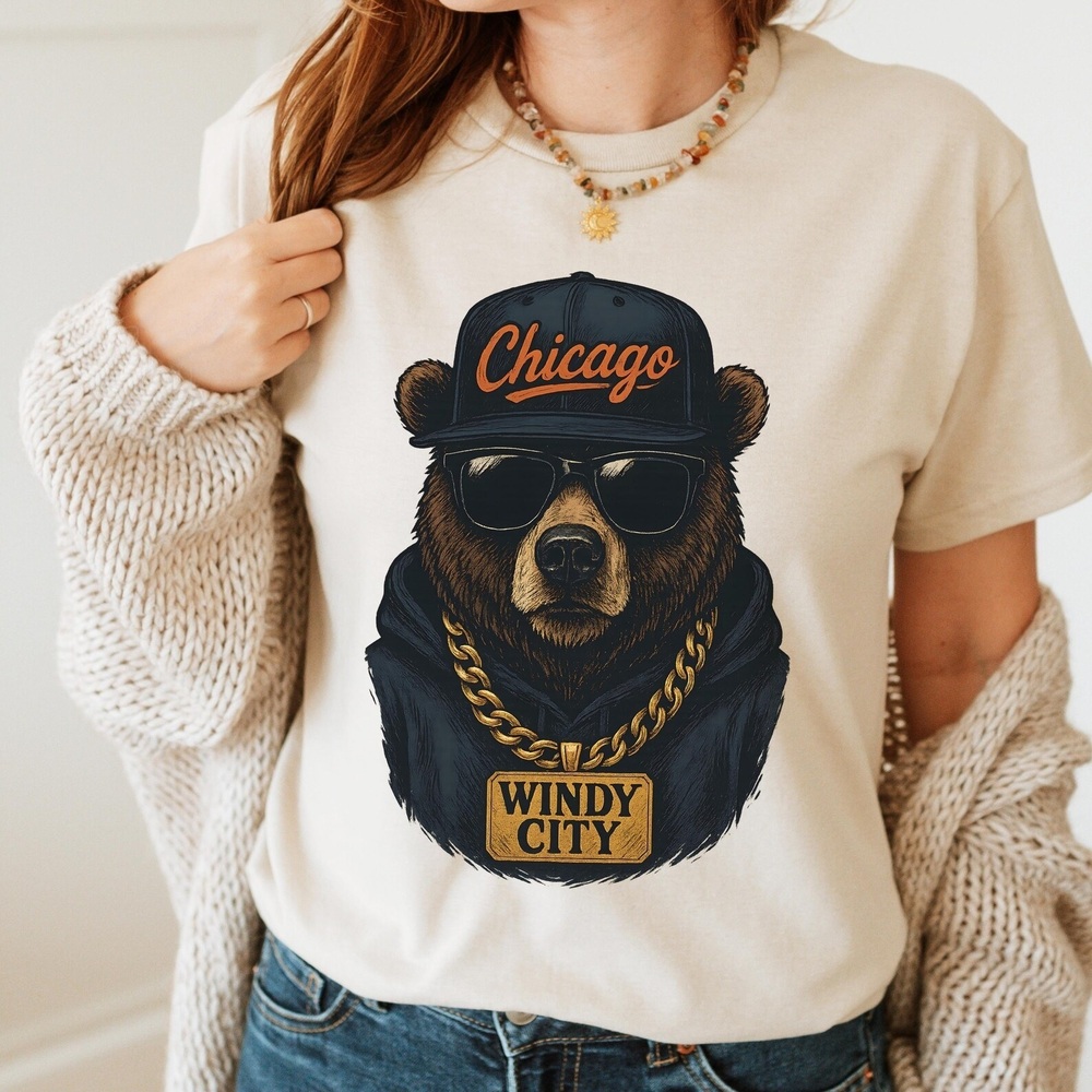 Retro Chicago Football Tshirt